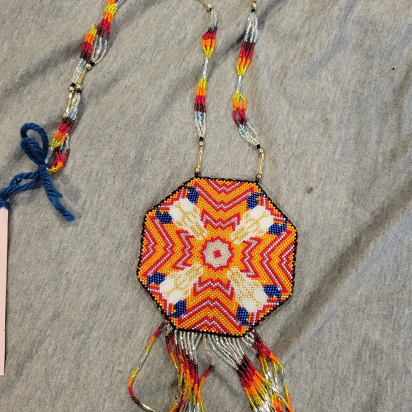 Hand Beaded Mandela - Picture 1 of 3